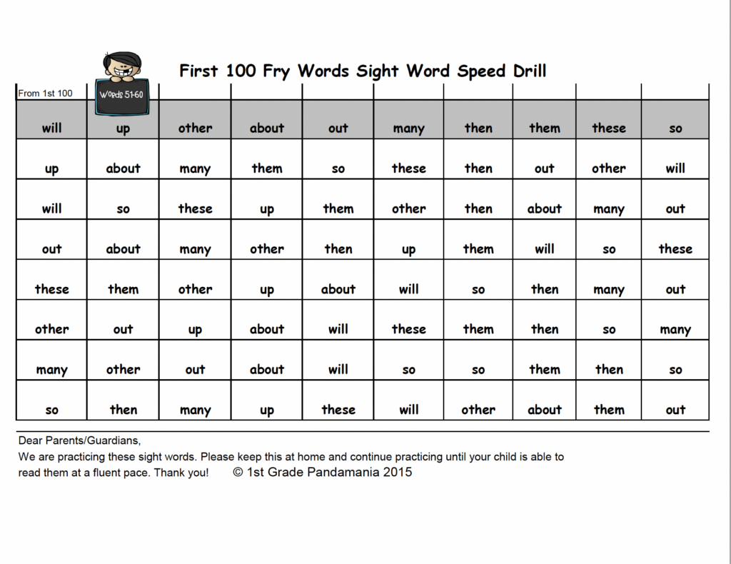 Try The Power of The Fluency Speed Drill + Sampler! 45