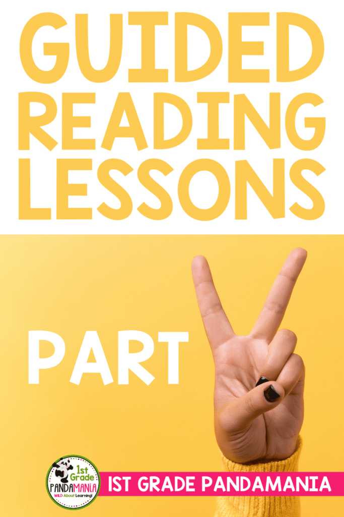 Step 2 to Guided Reading Lessons: How to Intentionally PLAN 2