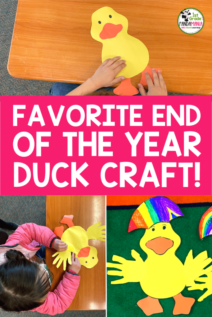 Easy to Make Spring Duck Craft! 5