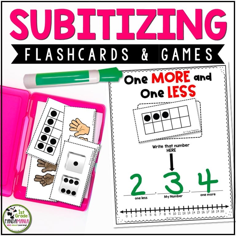 Subitizing Games For Number Fluency