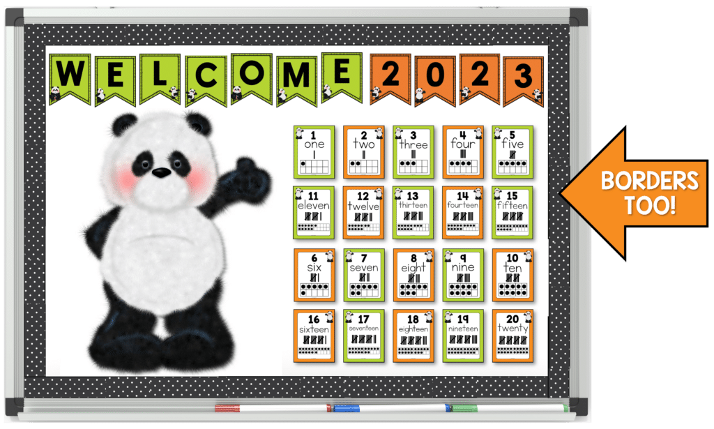 The Best Panda-Themed Decor and Organization for 1st Grade 7