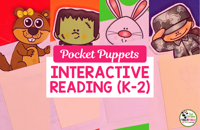 The Most Adorable Pocket Puppets + Easy Book Assembly