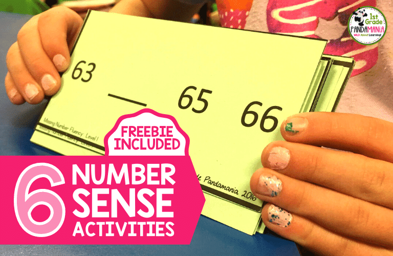 6 Number Sense Math Activities + FREEBIES