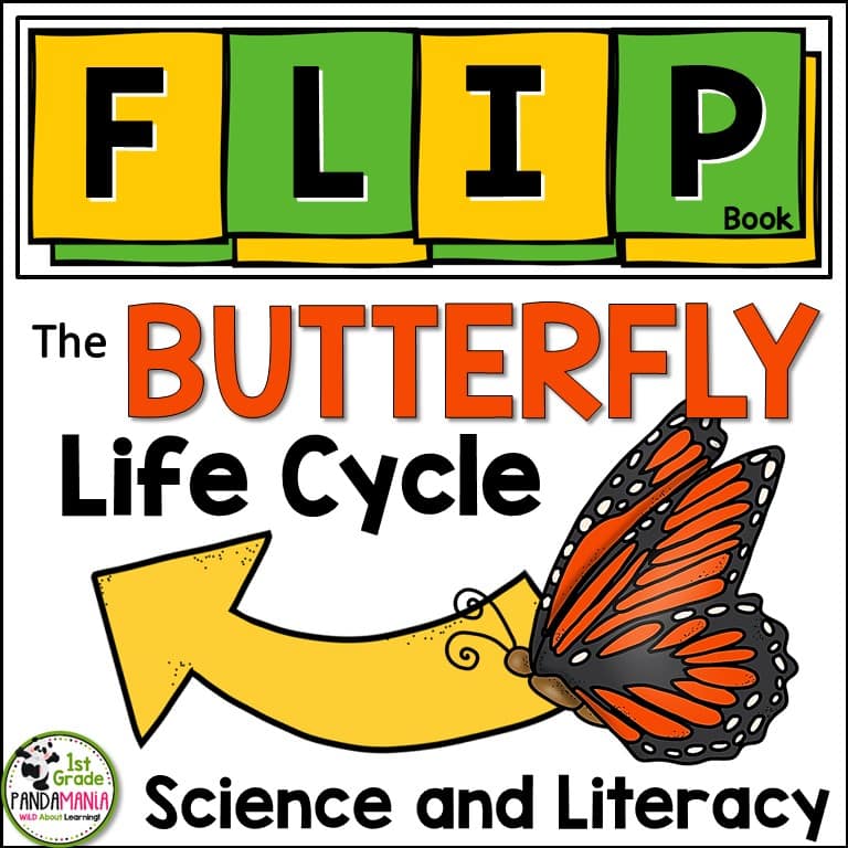 butterfly life cycle FLIP Book cover