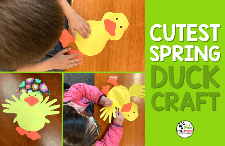 Easy to Make Spring Duck Craft!