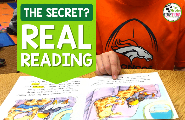 Ready For The BIG Secret? It’s REAL Reading