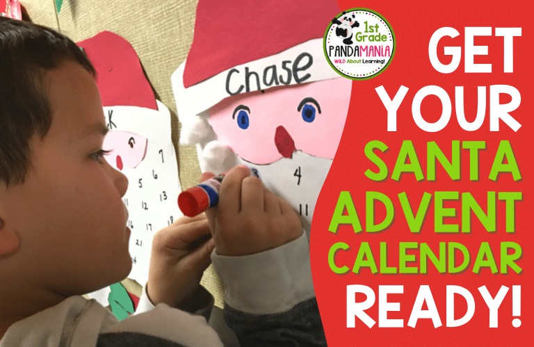 How to Make a Homemade Santa Advent Calendar!