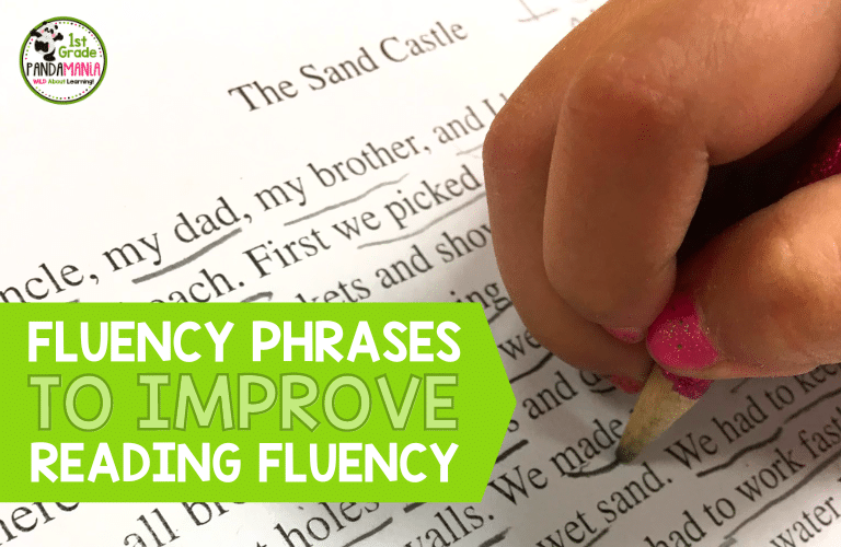 A Simple Trick with Phrases to Improve Reading Fluency