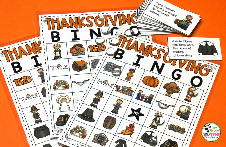Gobble Up These Thanksgiving Activities +FREEBIE! 3