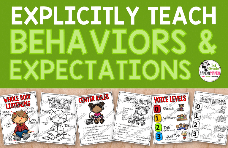 How to Explicitly Teach Behaviors & Expectations