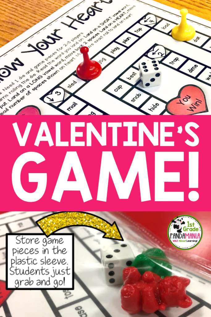 These fun Valentine's Day activities help 1st graders practice literacy and basic math skills on Valentine's Day, don't forget the FREEBIE!