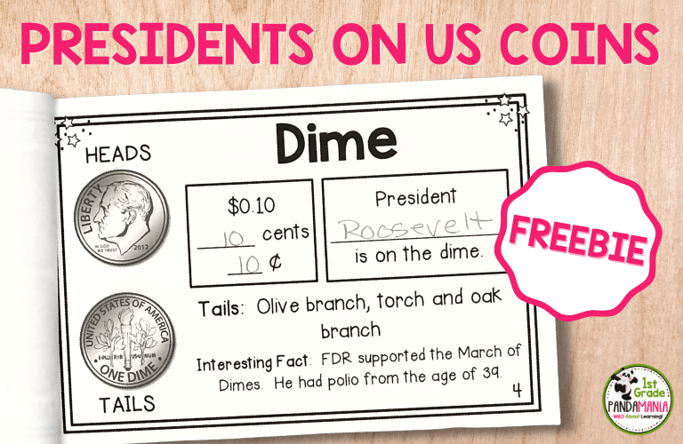 Use these fun Presidents' Day activities to squeeze in a great history unit and grab the FREE Presidents on US Coins to practice keywords!