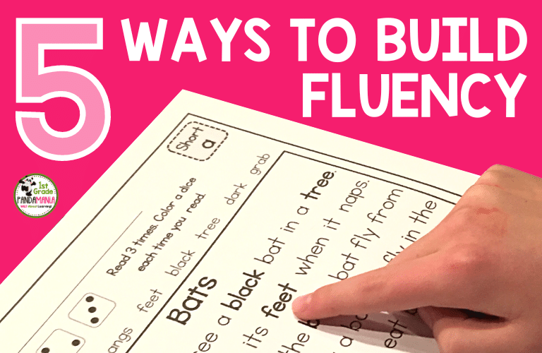 With readers who are struggling with hesitations and pausing need some guidance with building reading fluency, try out these 5 tips!