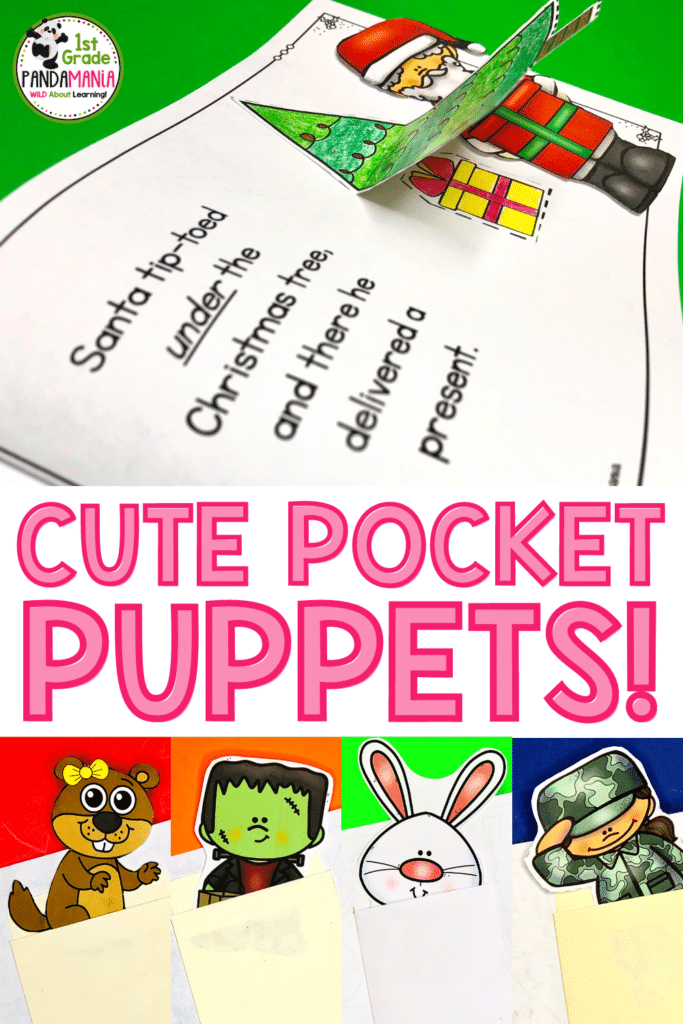 The Most Adorable Pocket Puppets + Easy Book Assembly 2