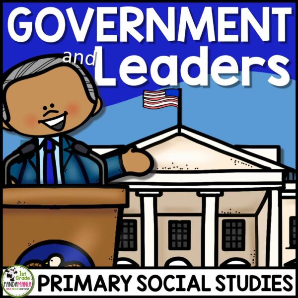Government and Leaders Social Studies Civics Unit (FLIP Book INCLUDED) 1