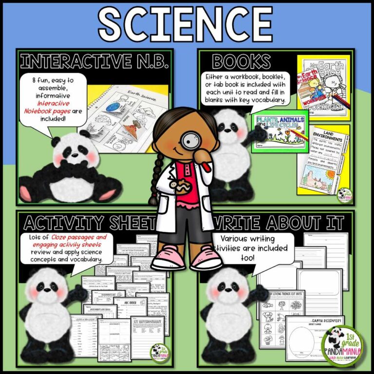 Science And Social Studies Curriculum And Units BUNDLE For 1st And 2nd