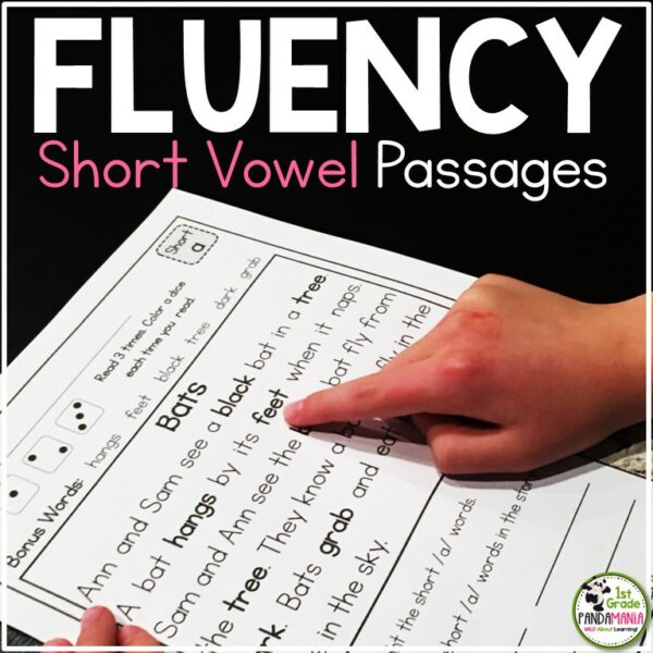 Fluency and Comprehension Passages with Short Vowels 1