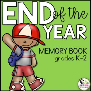 End of the School Year Memory Book 4
