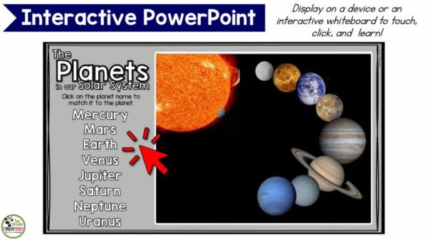 Solar Systems and Planets Space Science Planet Earth Primary Grades Science Unit 7