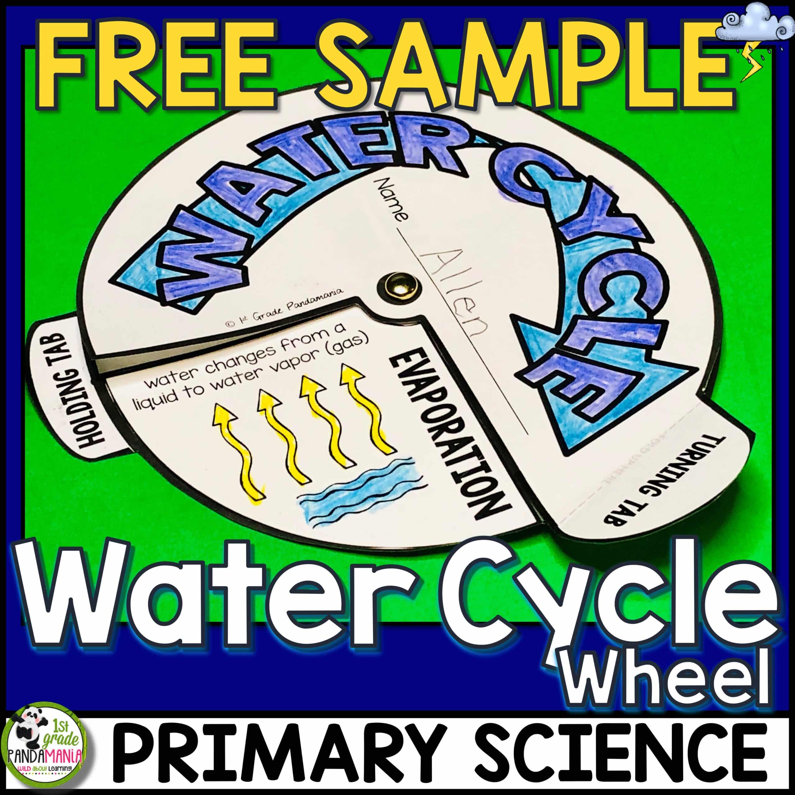 FREE Water Cycle Activity with Science Lesson Plan 2