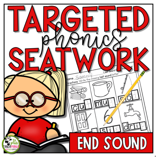 Ending Sounds Worksheets Phonics Activities 1