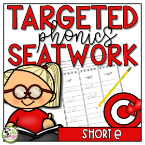 Short e Worksheets Phonics Activities 13
