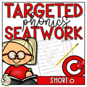 Use these short o worksheets when studying short vowel sounds during instruction, interventions, guided reading, and centers.