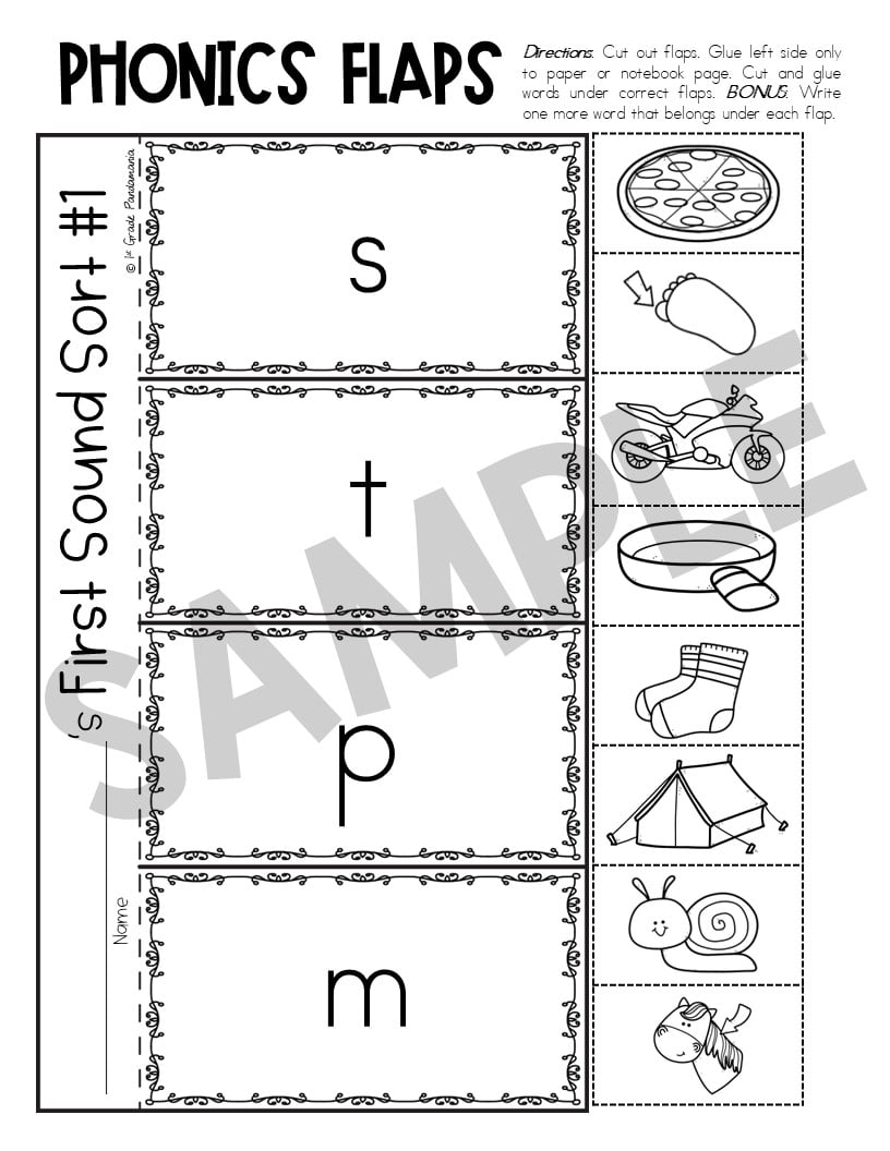 Phonics Games | Hard and Soft G | Literacy Centers for 1st Grade Phonics