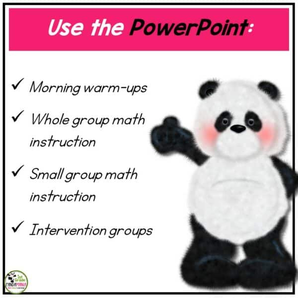 Number Sense Subitizing Math PowerPoints and Videos Numbers 0-10 3