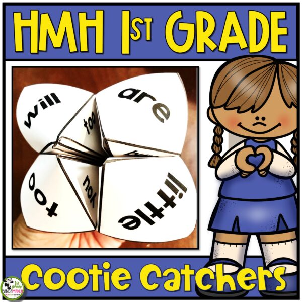 HMH Into Reading Sight Word Practice Cootie Catcher Centers 1st Grade 2020 1