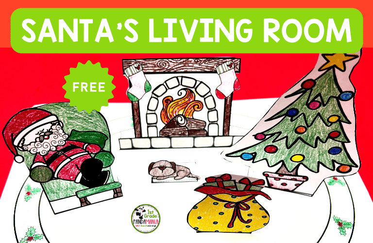 Santa Craft Pop-Up Living Room FREE!