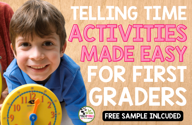 Telling Time Activities Made Easy 1