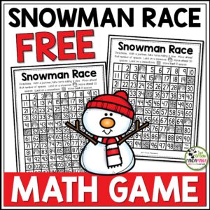 This game is perfect for math centers, game day, or inside recess! Your students will play it over and over again!