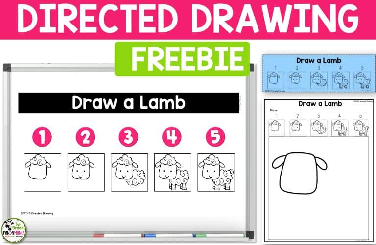 Directed Drawing is great for reinforcing spatial relations, fine motor skills, following directions, and is super fun! Grab a FREE Spring Sample here!