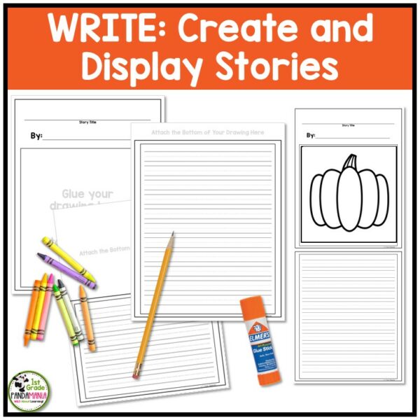 Directed Drawing for Fall is great for reinforcing spatial relations, fine motor skills, following directions, and is super fun!
