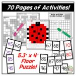 100 charts and number grid puzzles, activities, and games build student skills in number sense, number sequencing, counting, missing numbers, next number, counting back, counting forward, and recognizing numerals from 1 to 100