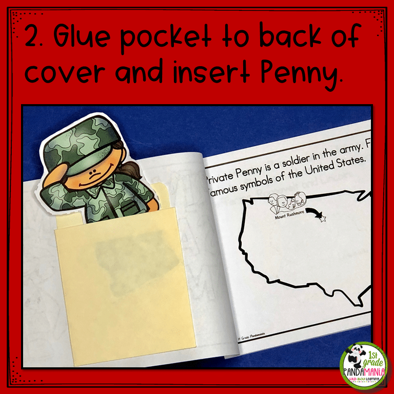 Veteran's Day/Memorial Day Activity US Symbols Puppet Book Literacy Activity 3 Veteran's Day/Memorial Day Activity US Symbols Puppet Book Literacy Activity - Image 3