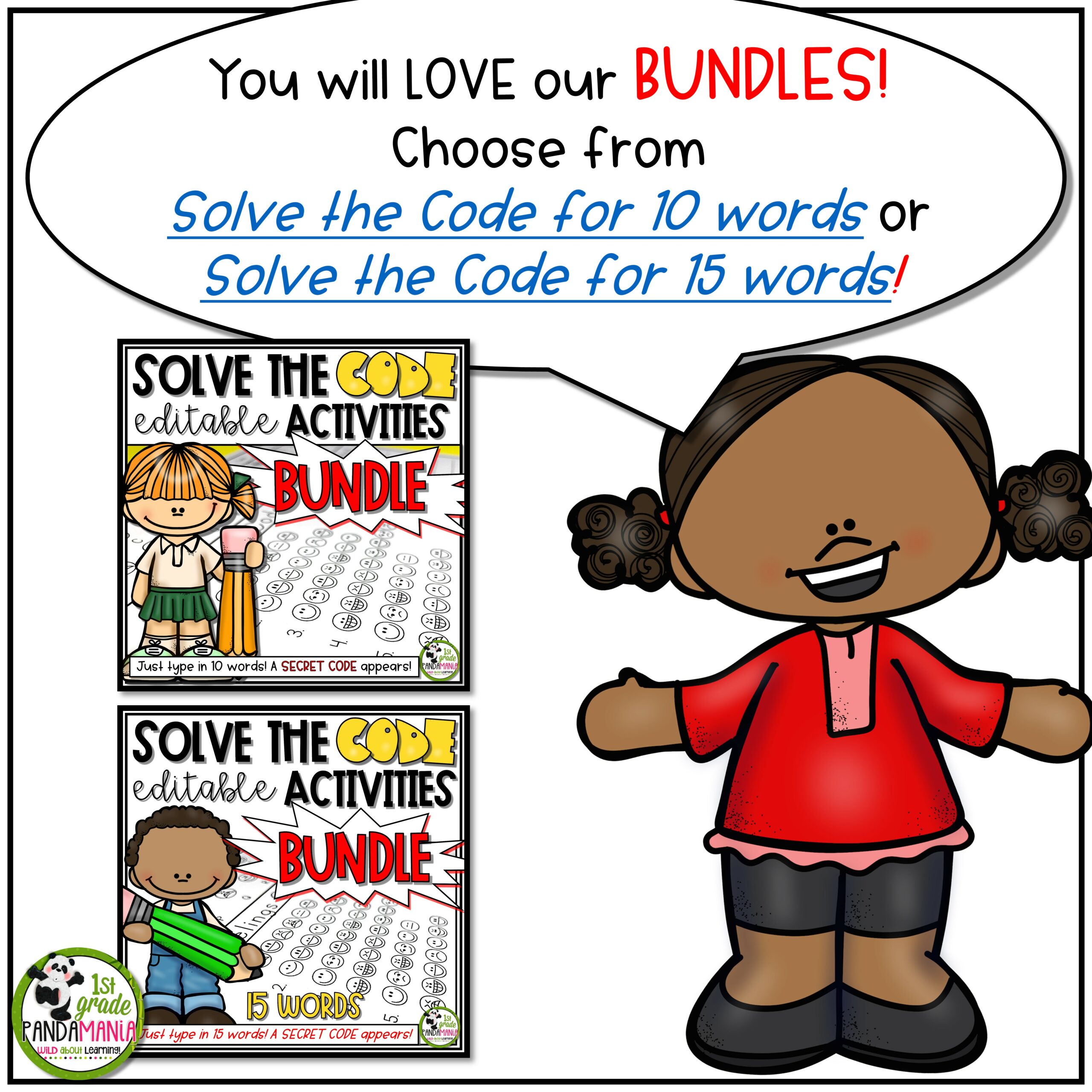 Spelling Activities for Any List of Words Solve The Code 10 Words #5 6 Spelling Activities for Any List of Words Solve The Code 10 Words #5 - Image 6