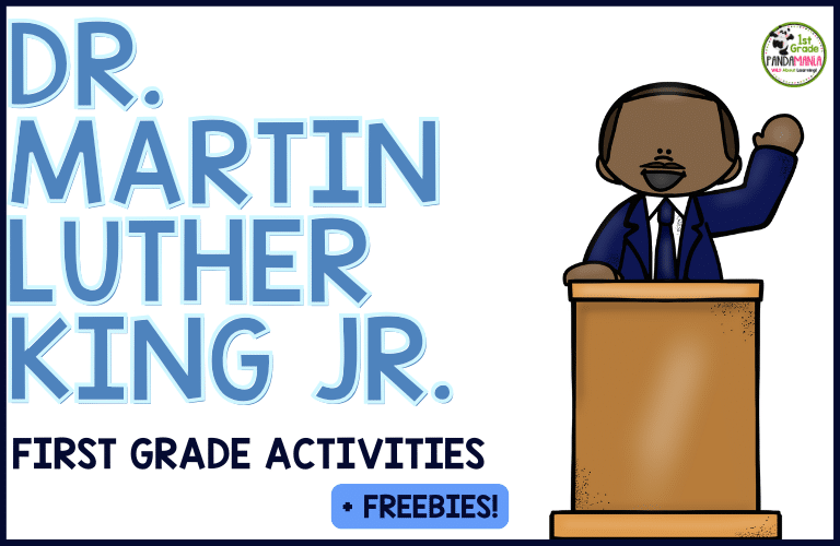 Dr. Martin Luther King Jr. Day Activities + Freebies! 1 martin luther king activities blog post