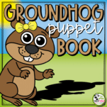 groundhog day fluency activity puppet book