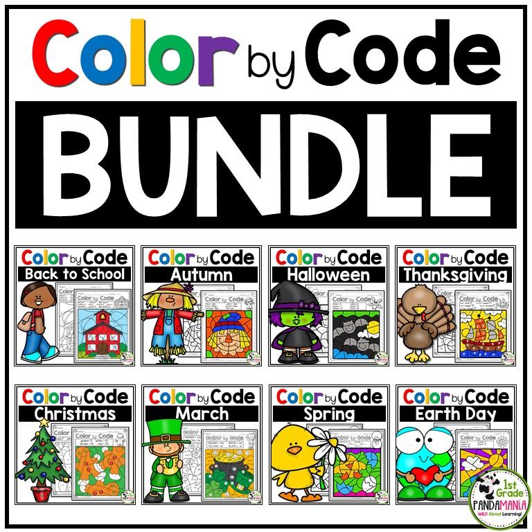 Earth Day Activities Coloring Activities Color By Number Basic Math Skills 4 Earth Day Activities Coloring Activities Color By Number Basic Math Skills - Image 4
