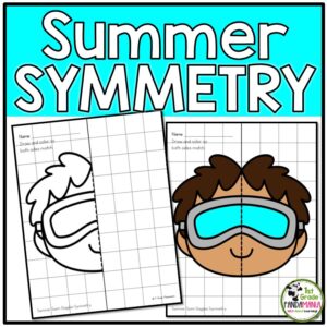 summer symmetry worksheet