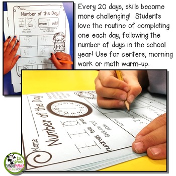 Number of the Day (day 1 thru 180) Packet 2 Number of the Day (day 1 thru 180) Packet 1