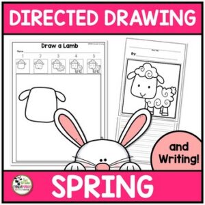 Directed Drawing plus Writing for Spring Activities