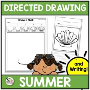Directed Drawing plus Writing for Summer Activities