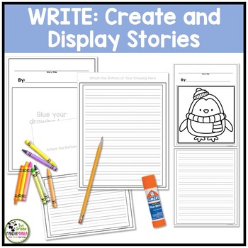 Directed Drawing plus Writing for Winter Activities 4 Directed Drawing plus Writing for Winter Activities 3