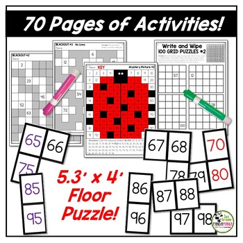 100 Charts Missing Numbers for Number Sense to 100 Activities 4 100 Charts Missing Numbers for Number Sense to 100 Activities 3