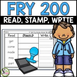 Fry Sight Words Read