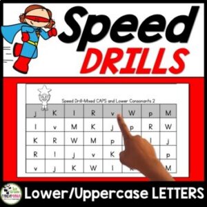 Letter Recognition Identification and Sounds Speed Drills