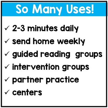 HMH Into Reading Structured Literacy Kindergarten Fluency Drills 4 HMH Into Reading Structured Literacy Kindergarten Fluency Drills 3